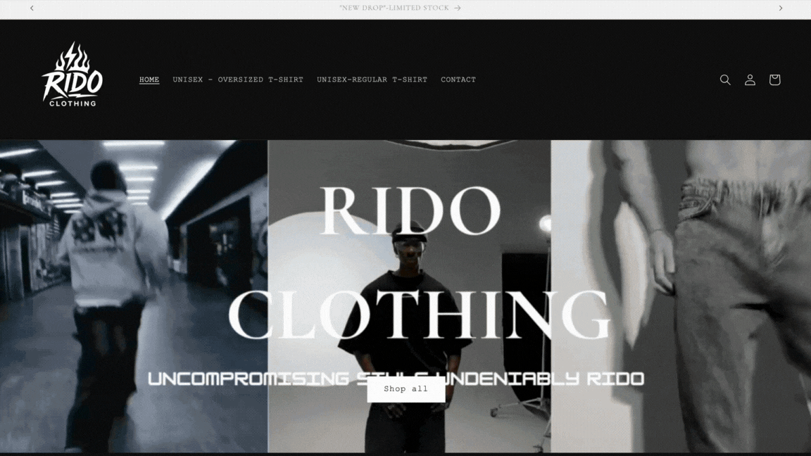 E-commerce website